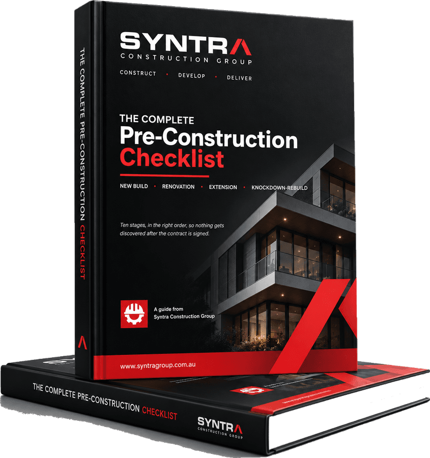 The Complete Pre-Construction Checklist from Syntra Construction Group